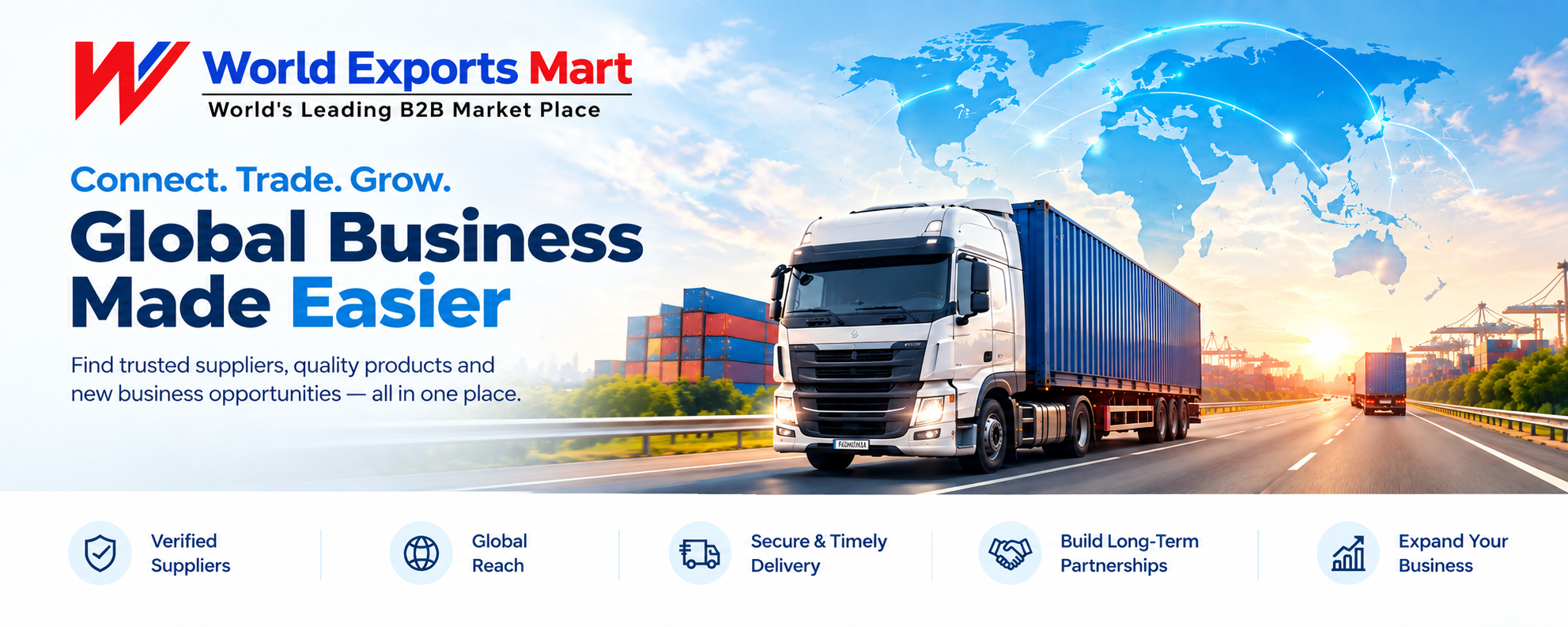 WorldExportMart - Global B2B Marketplace